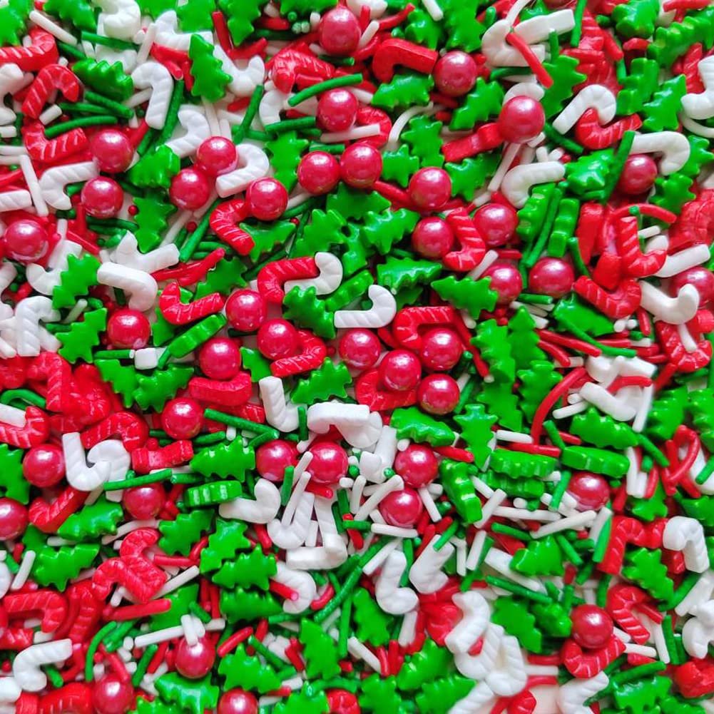 christmas tree decorations bakery decoration ingredients cake sprinkles christmas sprinkles