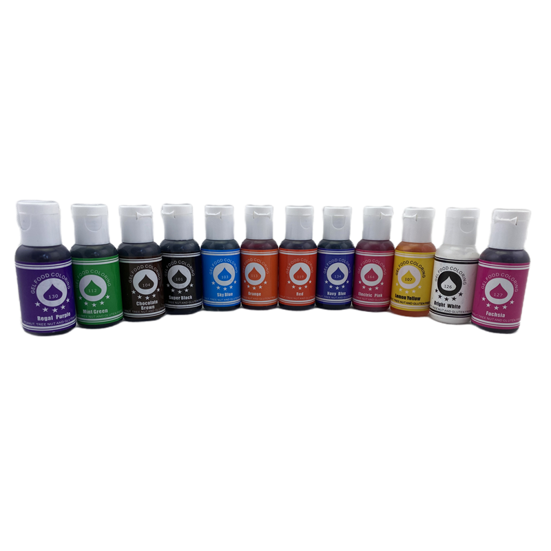 high quality gel color ink Food Coloring edible ink food coloring for cake decoration