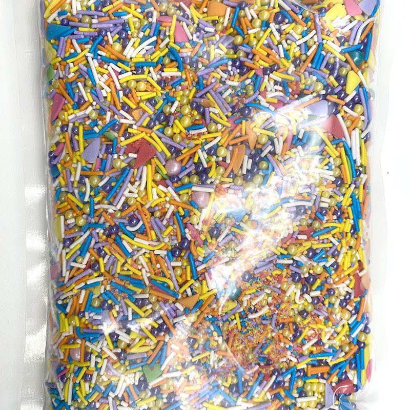 Unicorn Plastic Candle Wax Ice Cream Edible Different Sizes Cake Decoration Snowflakes Glass Bottle Of Craft Sprinkles