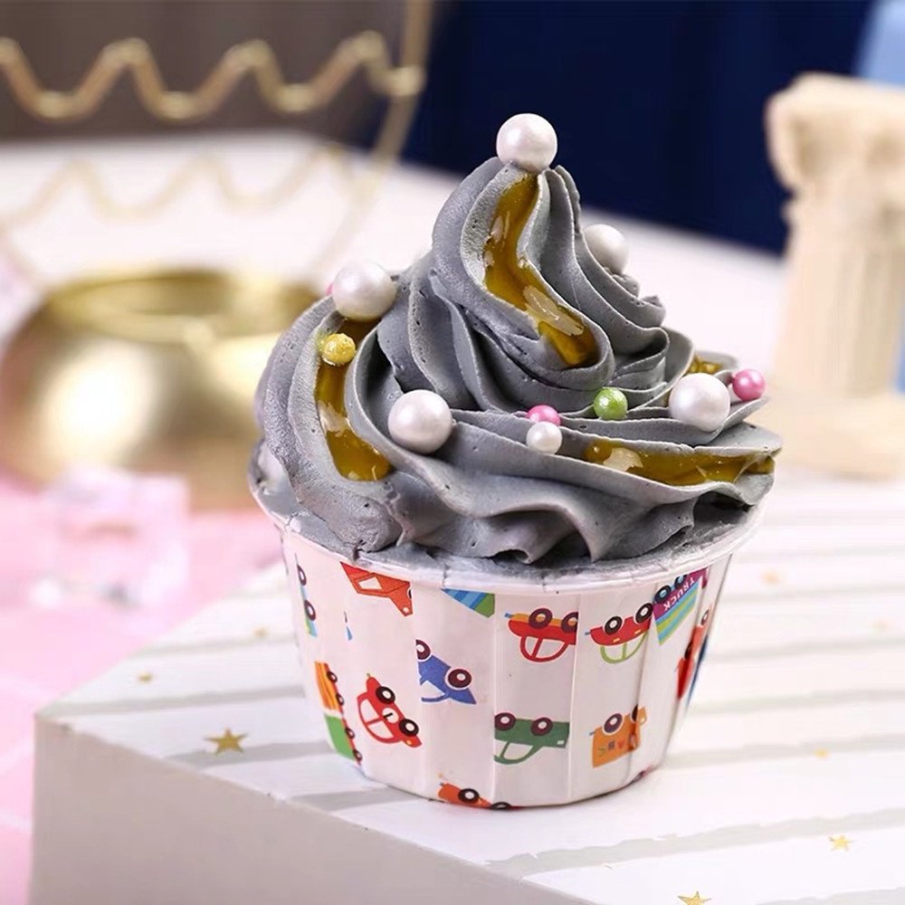 Cake decorating pearl edible sprinkles cupcake made of candy cake tools