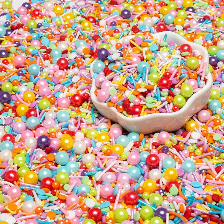 Attractive Price Good Quality Sugar Edible Sprinkles For Cake Decorations