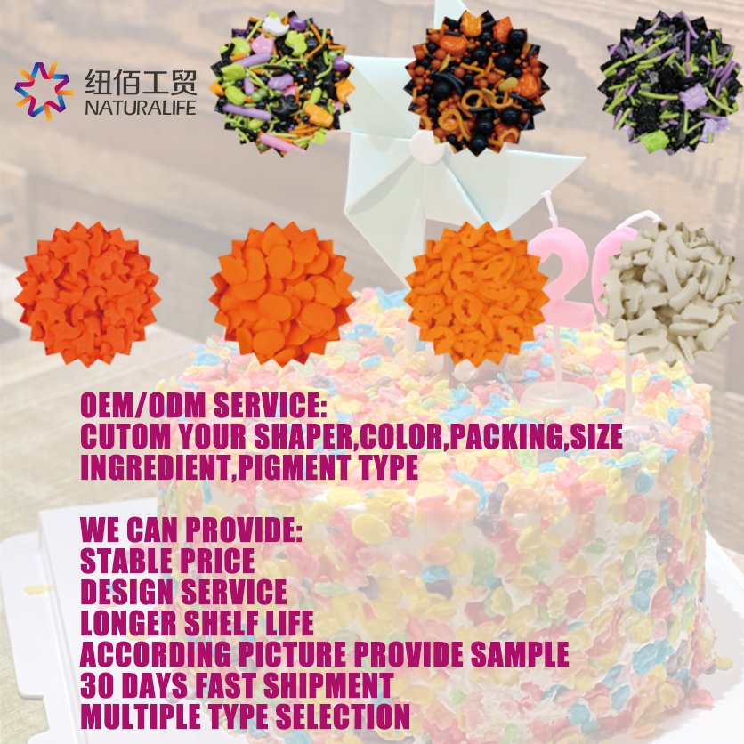 Hallowmas cake sprinkles comestibles al mayor Sprinkles cake decoration