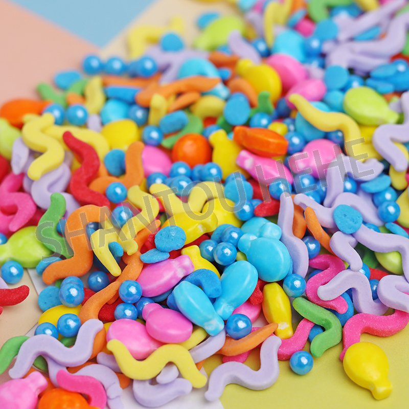 1kg bag 1kg pearl sugar beads cake sprinkles mix wholesale sprinkles candy for cake and cupcake decoration baking ingredients