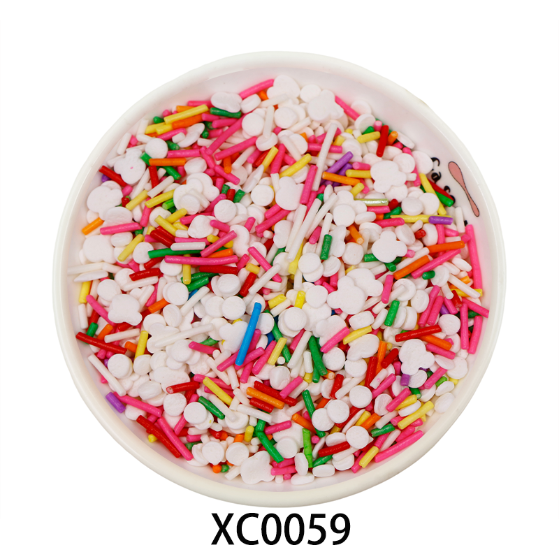 Kaibei Customized Edible Sprinkles for Cakes Pink Sugar Sprinkles halal Sprinkles Comestibles for Valentines Valentine Sprinkles