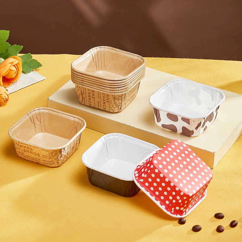 Square Coated Waterproof Baking Equipment Bake Goods Baking Dishes Baking Pan Bakeware Accessories Cake Decorating Supplies