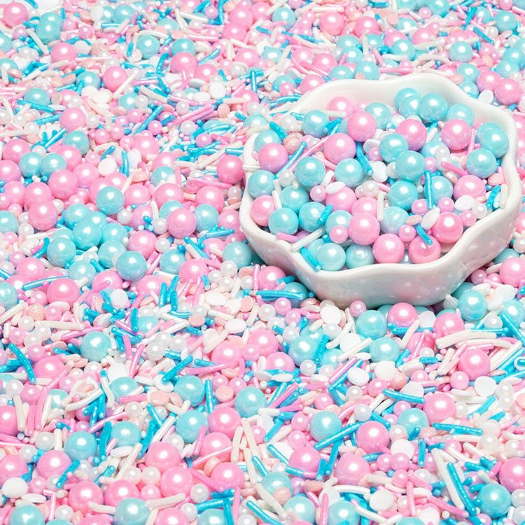 Durable And High Quality New Arrival Sugar Pearl Ball Edible Sprinkles For Cake Decorations Butterfly
