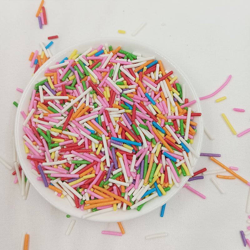 500G Color Pearl Sugar Beads Decorating Candy Mixed Sizes Baking Cake Toppings Edible Sprinkles