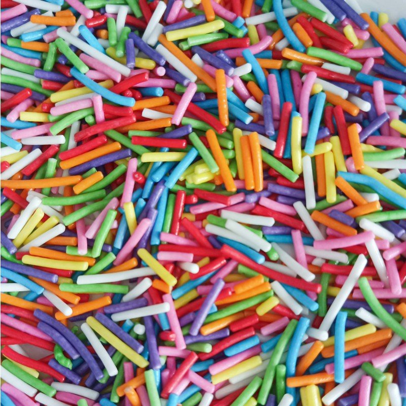 Icing sugar rainbow colour Factory Supply Food Grade Rainbow Sprinkles for Cake