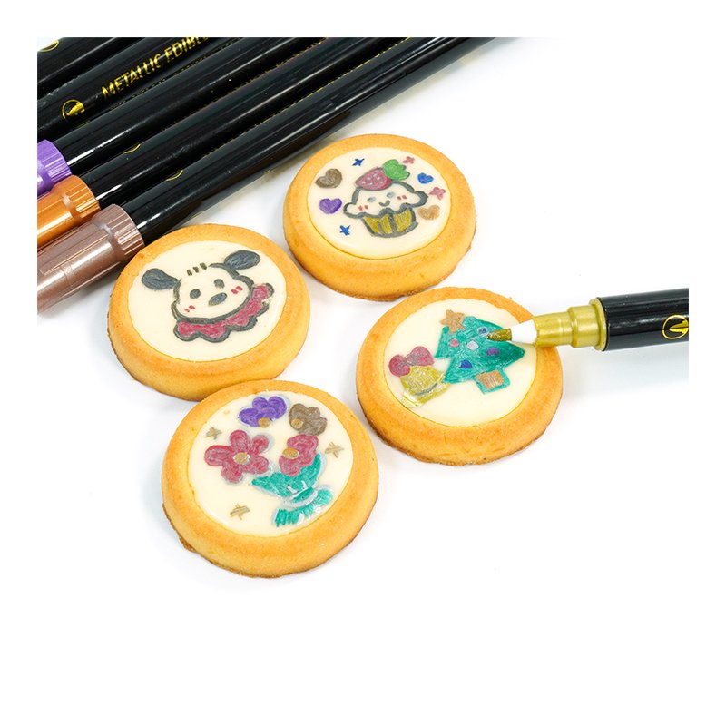 Edible Pen Baking Tool Edible Marker With Various Colors Decorating For Cookie Cake
