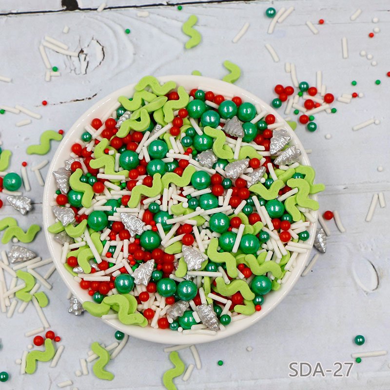 Cake Sprinkles 2024 New Arrivals Chocolates Sprinkles Edible Icing Decoration Fondant for Christmas Baking Decoration