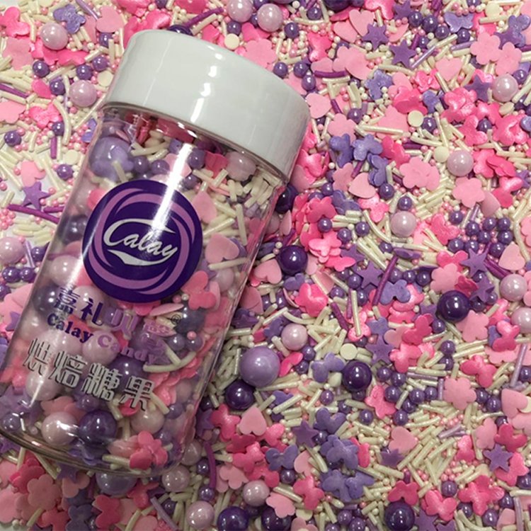 Wholesale Bulk Packing Manufacturer Sugar Sprinkles Edible Cake Decoration