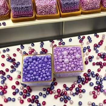 Edible 1kg Pearl Sugar Beads Cake and Cupcake Decorating Ingredients Wholesale Sprinkles Candy for Baking