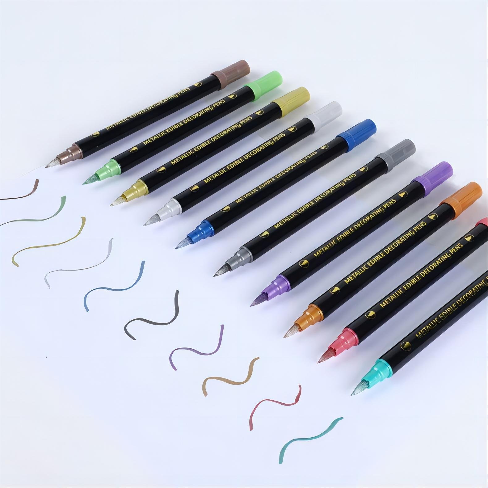 Food Markers edible pen cake decorating tools edible metallic marker pen For Cakes cookie