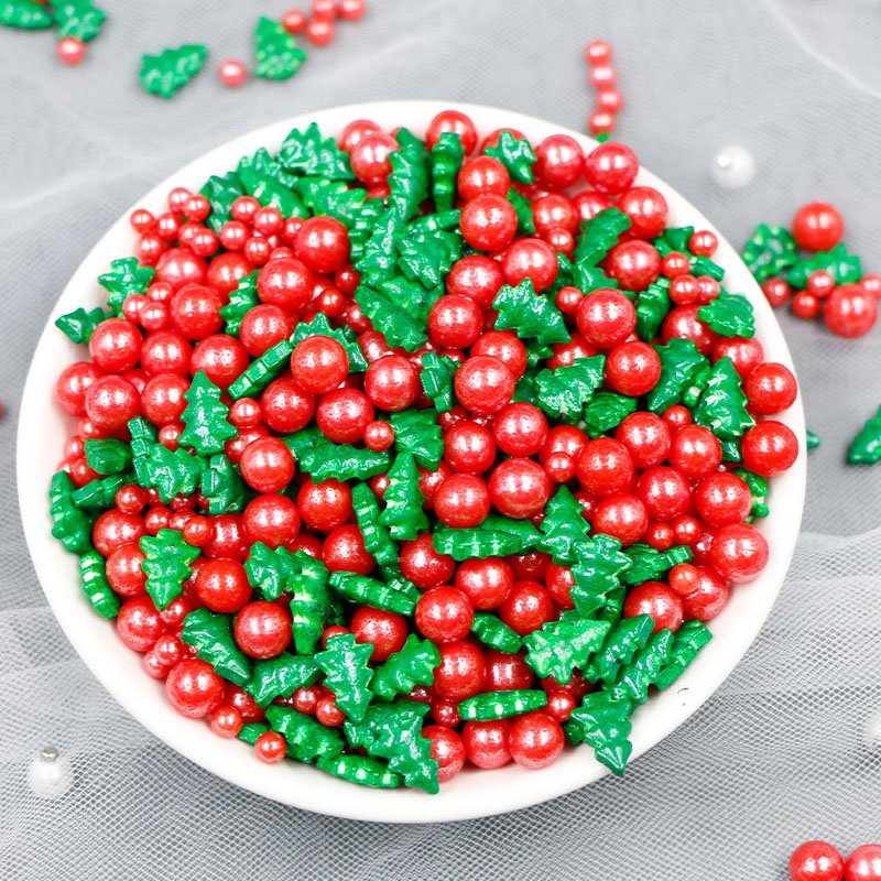 2024 New Arrivals Chocolates Sprinkles Edible Icing Decoration Fondant for Christmas Baking Decoration Cake Sprinkles