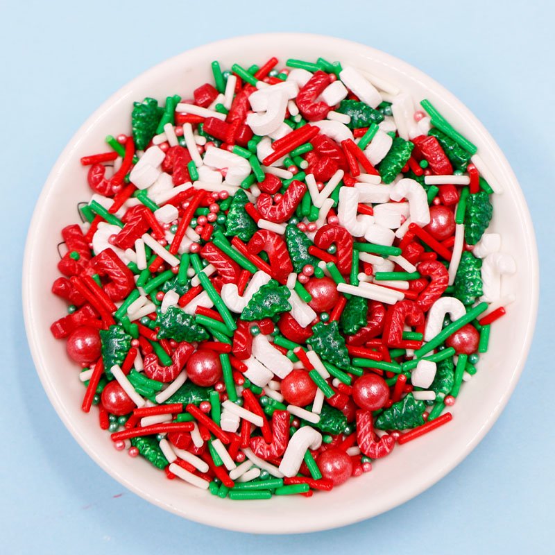 2024 New Arrivals Chocolates Sprinkles Edible Icing Decoration Fondant for Christmas Baking Decoration Cake Sprinkles