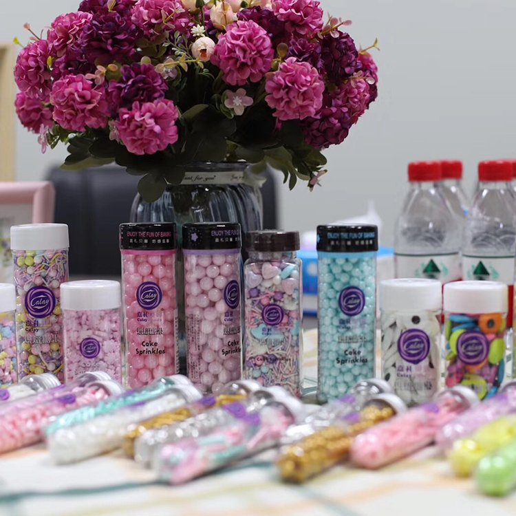 Sweet Colorful Sugar Pearl Candy Sprinkles Cake Decoration Sugar