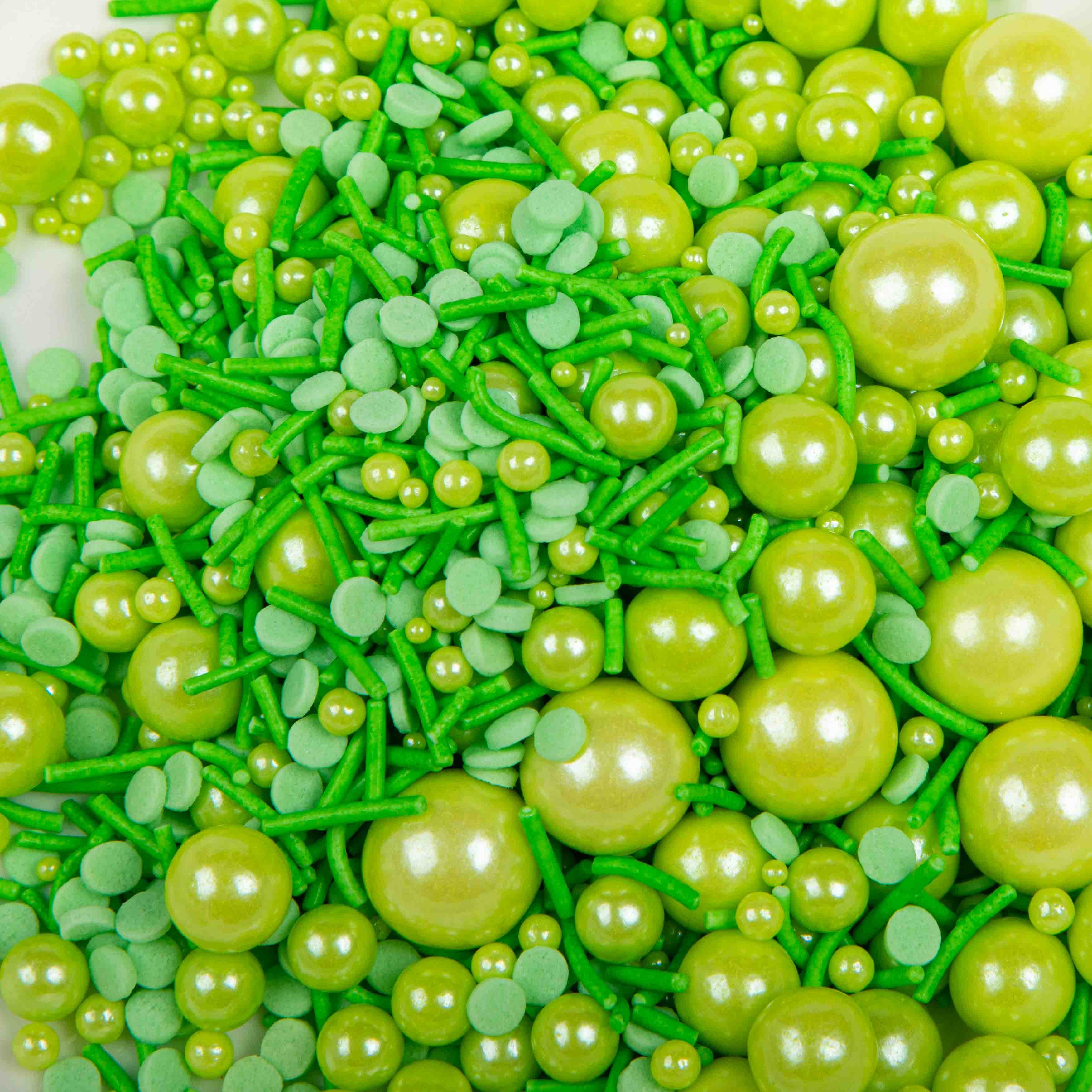 Colorful Edible Pearl Beads Candy Mix Size Cake Sprinkles Edible Decoration Food Coloring Ingredients For Cake