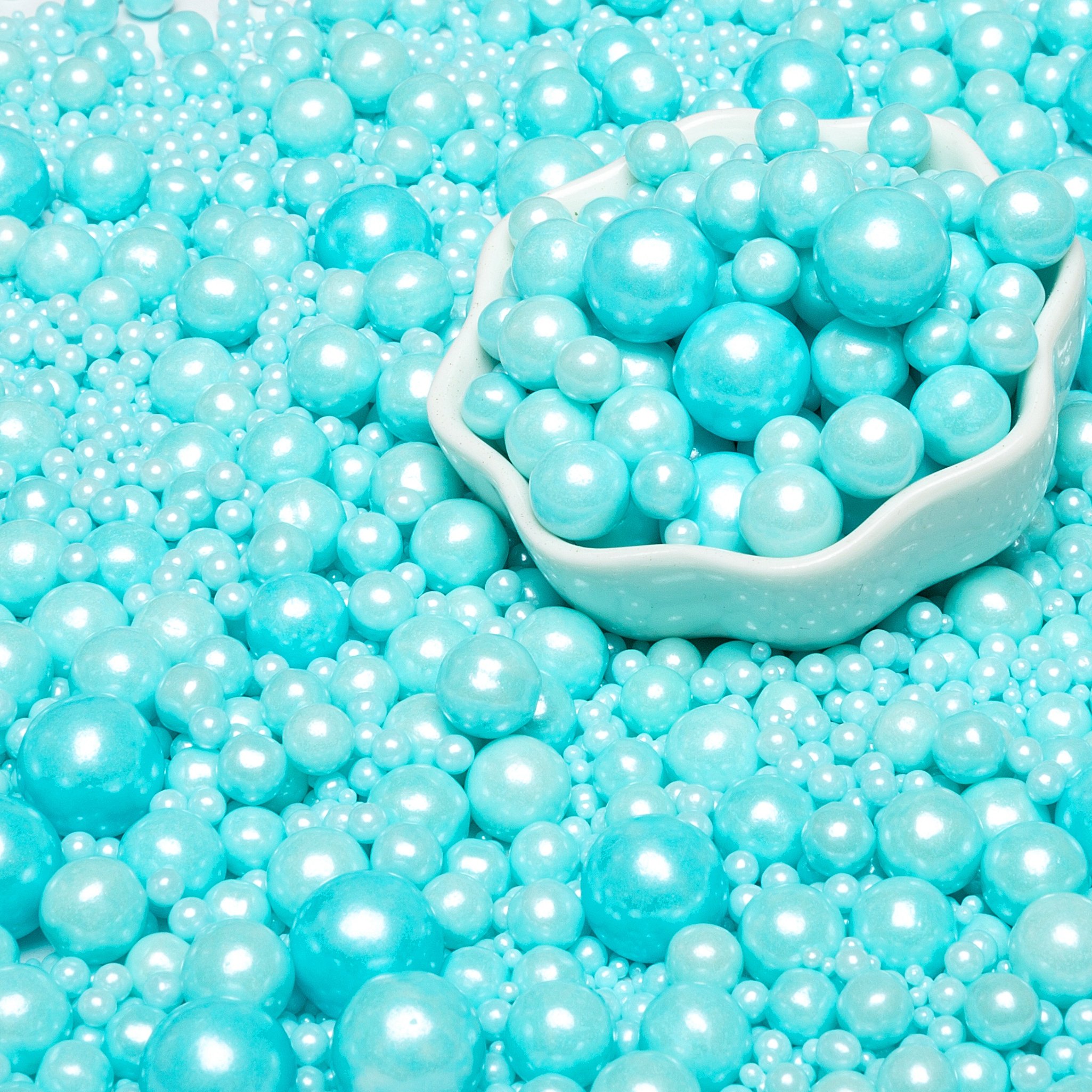 All Size Mix Sugar Beads Balls Beans Edible Pearls Sprinkles For Cake Decoration Pastry Sprinkles