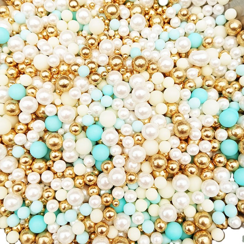 Birthday New Year Cake Sprinkles Decorations Edible Sugar Beads Sprinkles For Cake Decoration