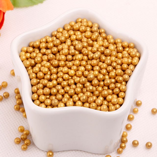 Edible Gold Balls Dragees 4mm
