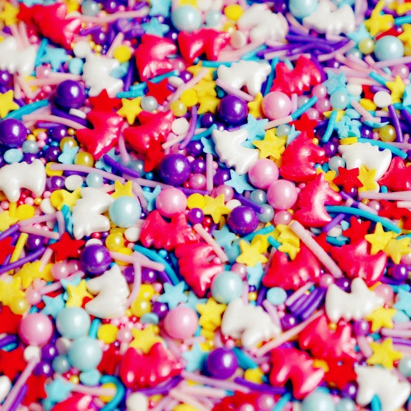 Mixed Sprinkles With Shaped Candy