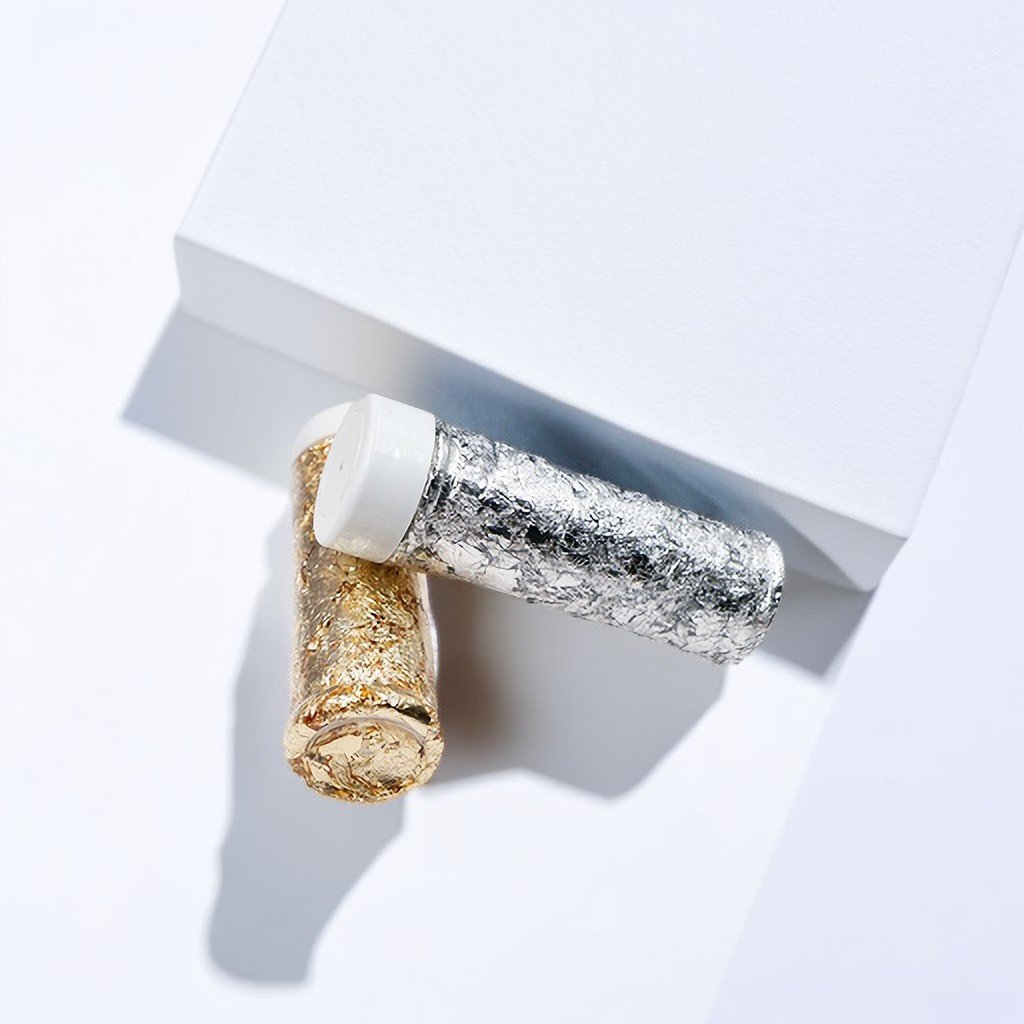 2g Bottles gold leaf flakes foil flakes cake decoration