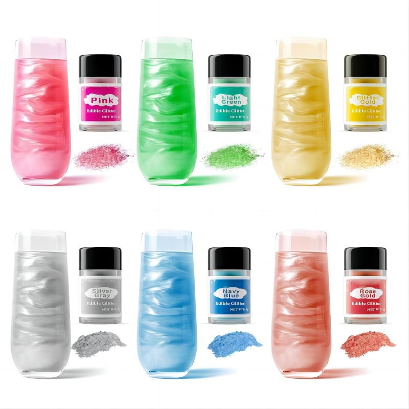 YAYANG Light Edible Glitter Edible Luster Dust Food Coloring Pigment For Dessert