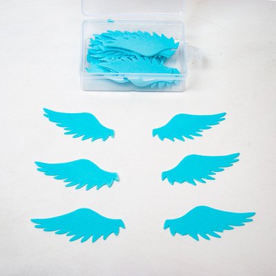 Edible Wing Shape Rice Paper Shaped Wafer Paper Sugar Sheet Icon For Bakery