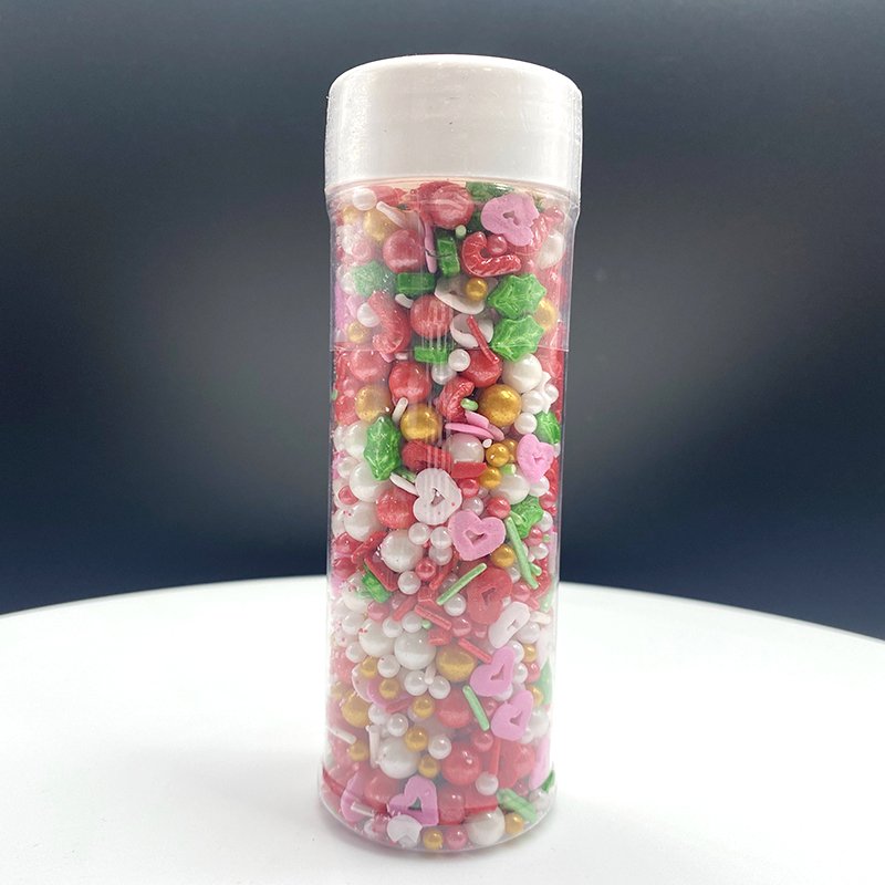 Fall Clay Mickey Head Faux Christmas Chocolate Covered Fancy Sugar Cake Edible Cake Decoration Shaker Candy Sprinkles