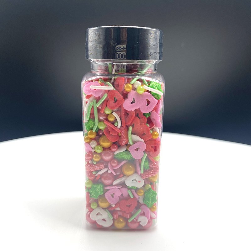 Fall Clay Mickey Head Faux Christmas Chocolate Covered Fancy Sugar Cake Edible Cake Decoration Shaker Candy Sprinkles