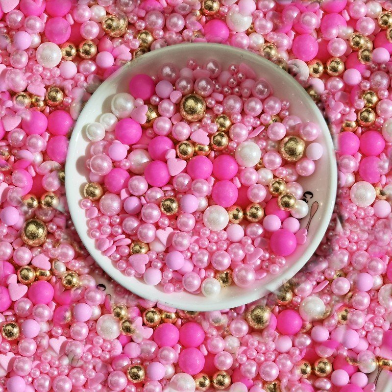 Metallic Decoration Edible Silver Sugar Sprinkles Cake Decoration Food Coloring Baking Ingredients
