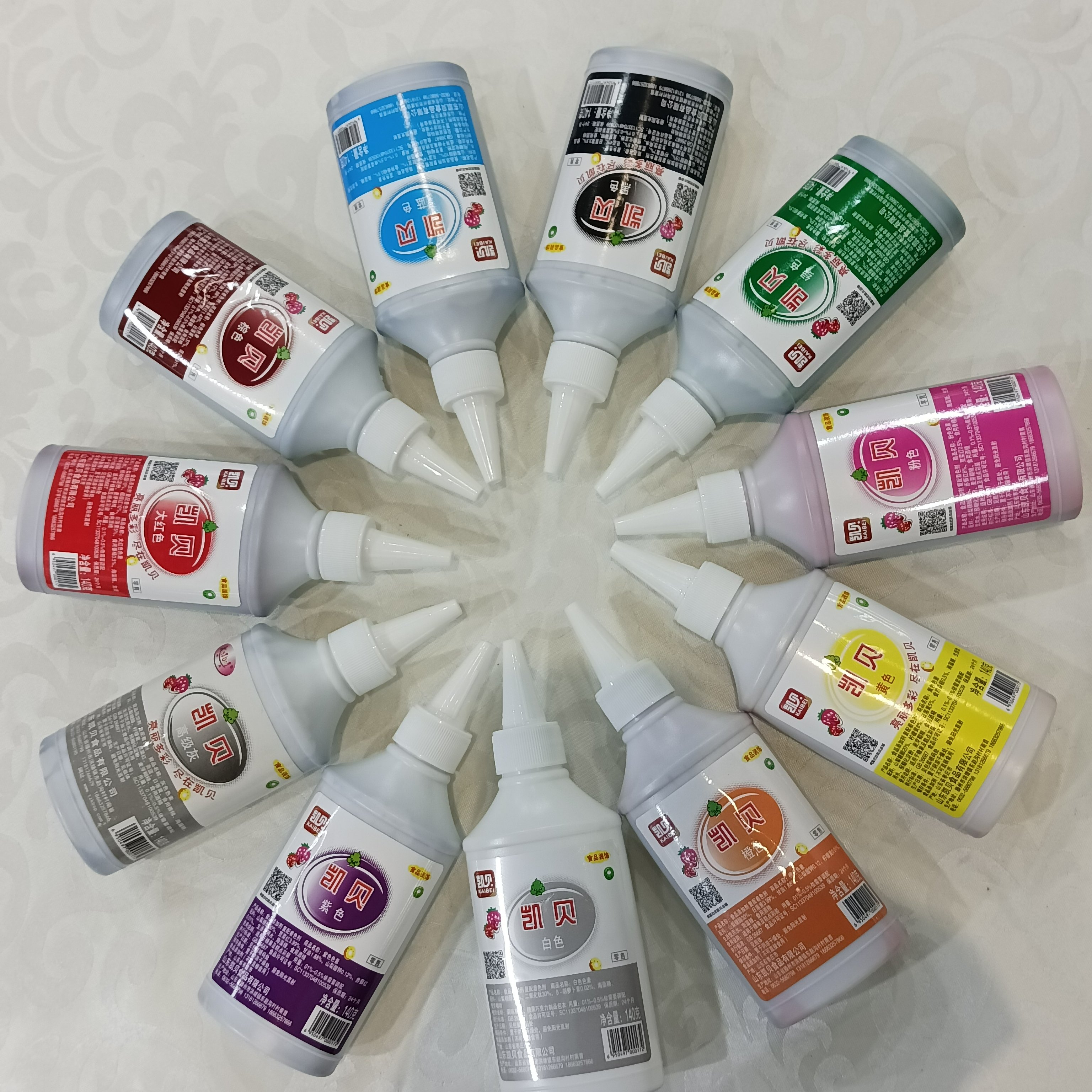 Cake Edible Powder Food Color Pigment Black Food Color for Cake pigments Food coloring Red velvet