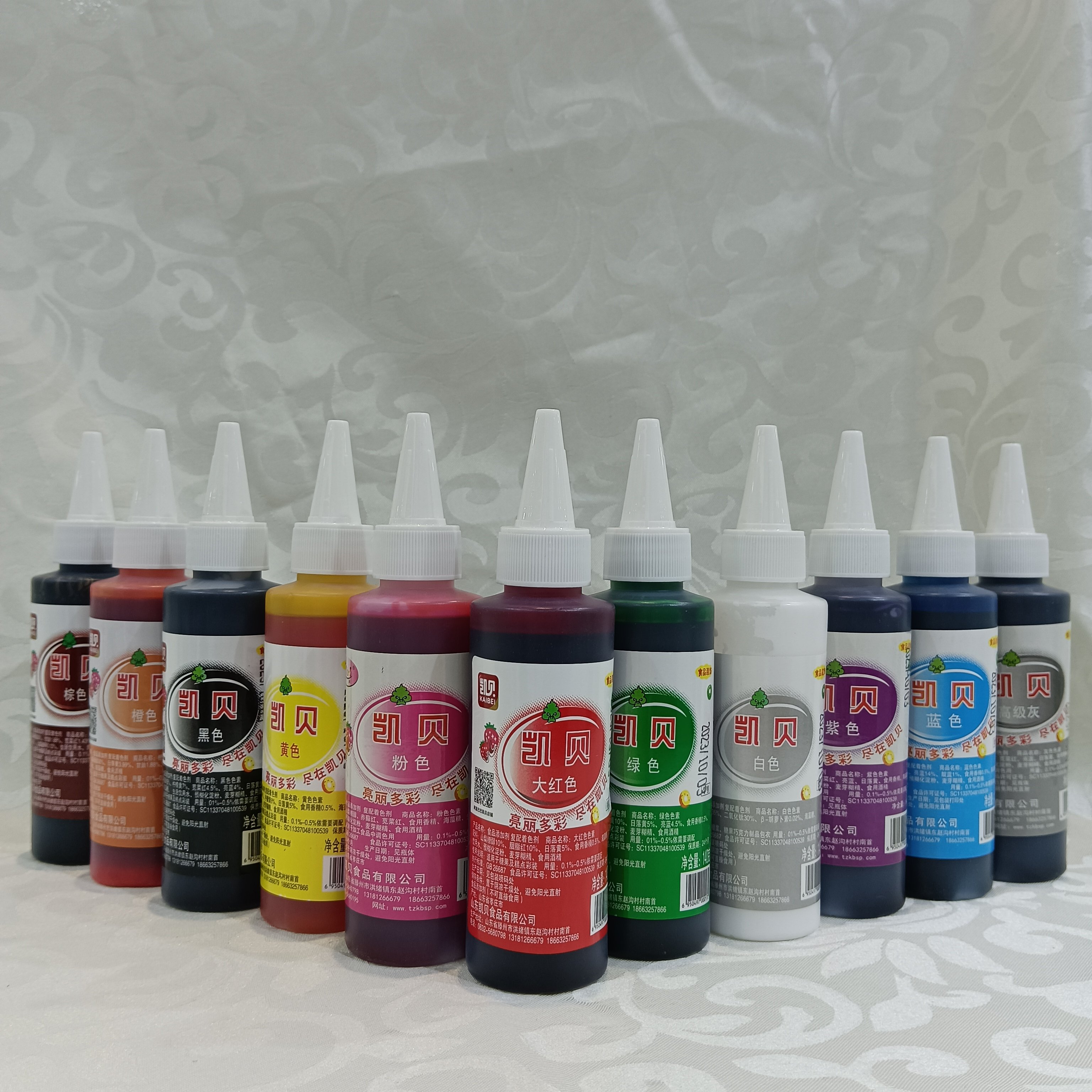 Cake Edible Powder Food Color Pigment Black Food Color for Cake pigments Food coloring Red velvet