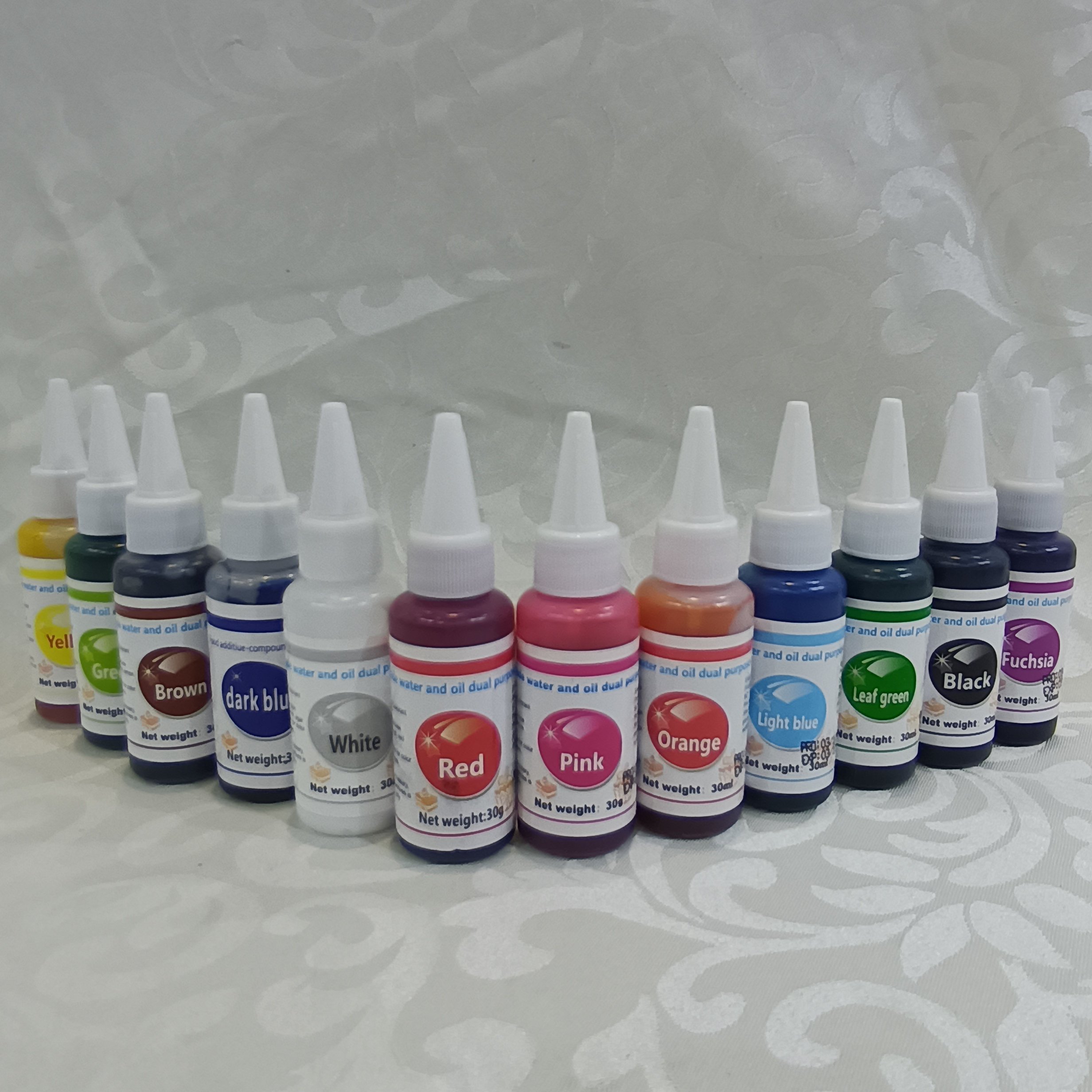 Cake Edible Powder Food Color Pigment Black Food Color for Cake pigments Food coloring Red velvet