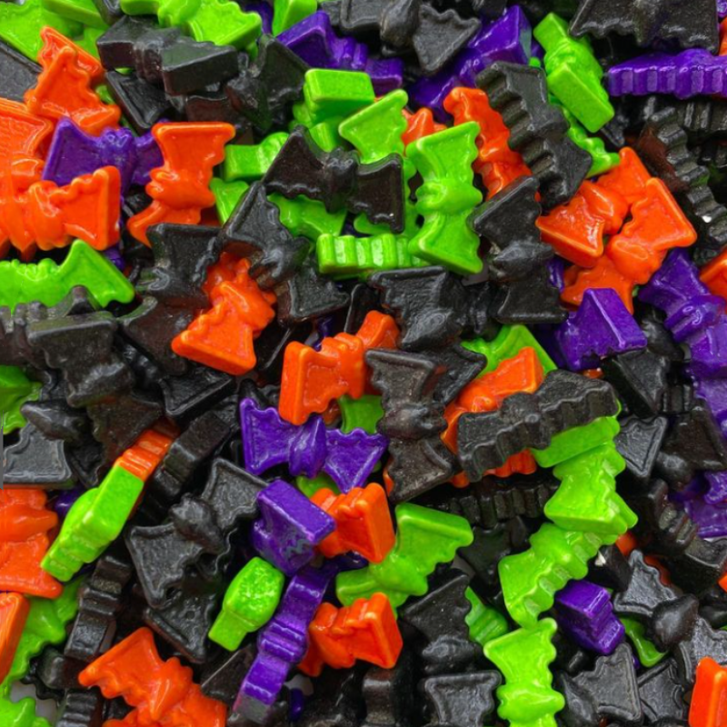Sugar sprinkles sprinkles edible Halloween sprinkles Pumpkin bat token ghost model sprinkles