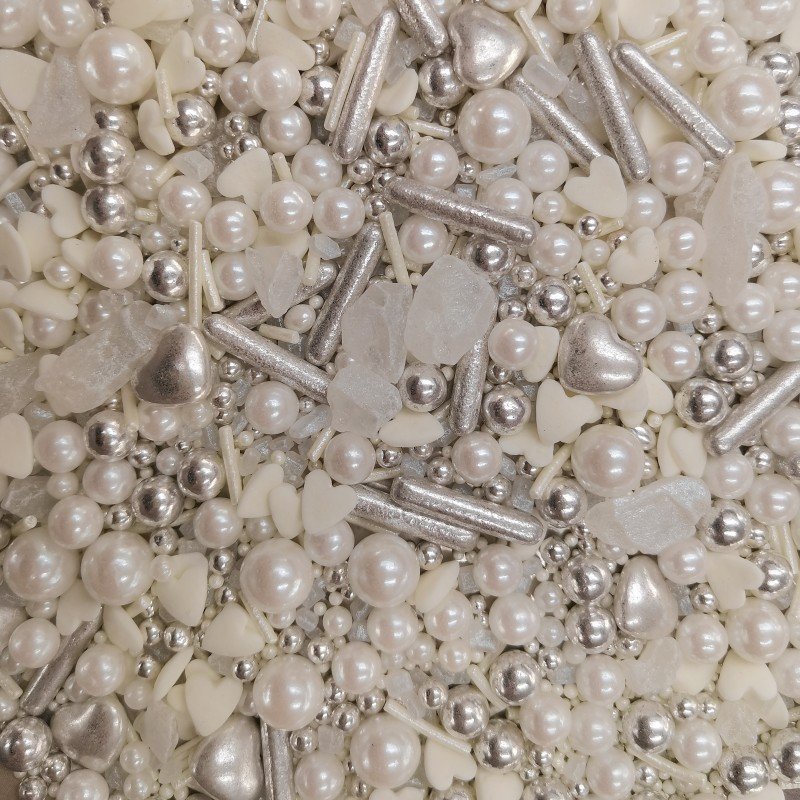7mm edible silver pearls sprinkles cake decoration sugar cakes bakery decoration ingredients