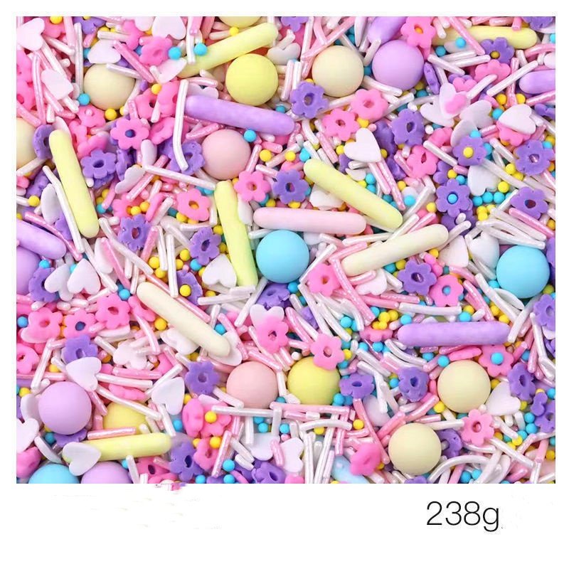 Wholesale bakery decoration ingredients sugar beads Cake Edible Mermaid Sugar Sprinkles cake sprinkles