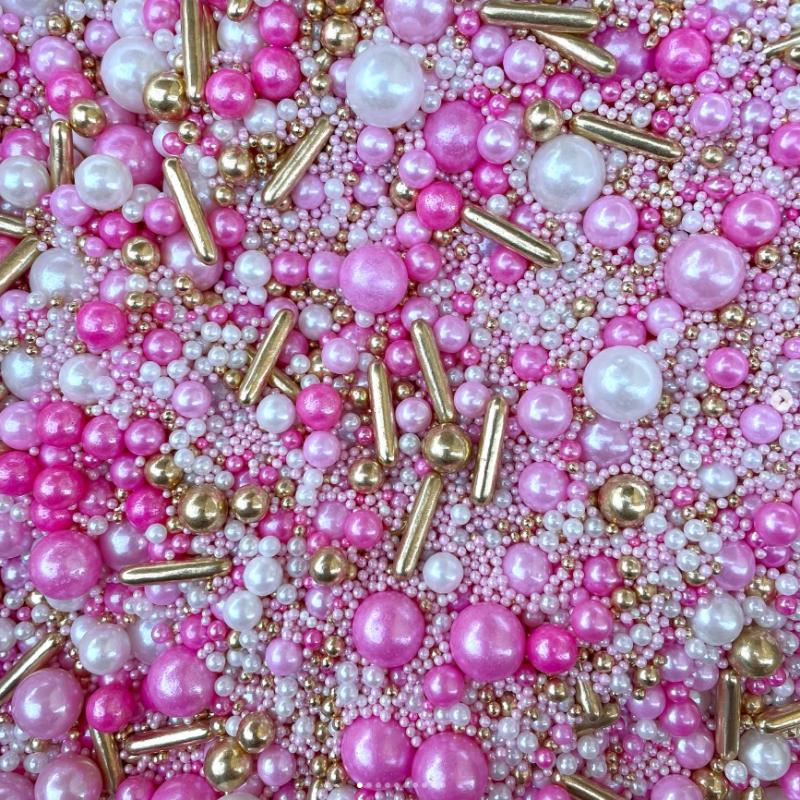 Mix size multicolor rainbow sugar beads edible pearlized for cake decoration bakery ingredients wholesalers sprinkles