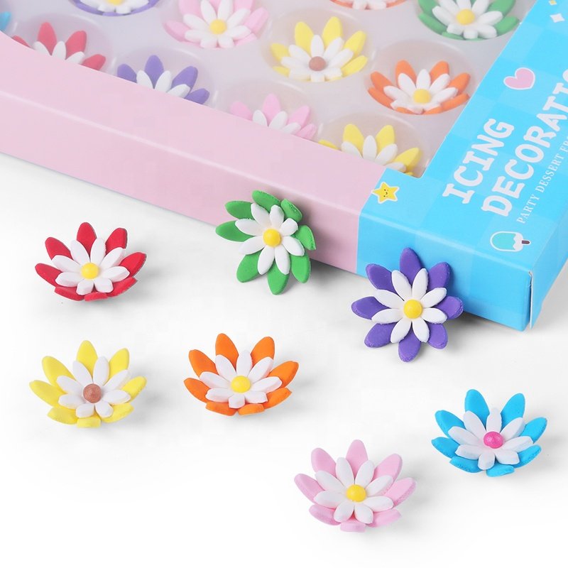 2023 New baking Supplies Wholesale Beautiful cake flowers edible cake toppers decorations for bake decorating