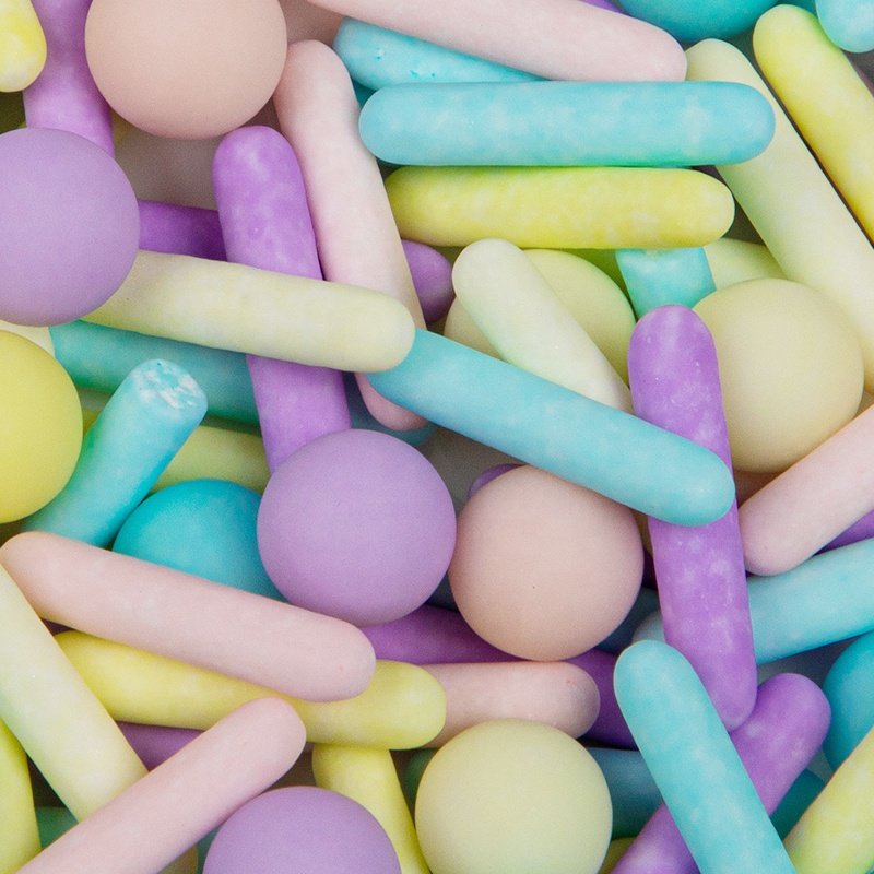 Mix Color Sugar Strands For A Bakers Pantry,Cake Decoration Jimmies Rod Edible