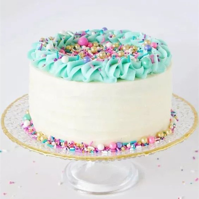 Mix cake sprinkles 500g Solid Form Edible Pearls Hand Dyed Bakery Decoration Ingredients for Cake Edible Sprinkle