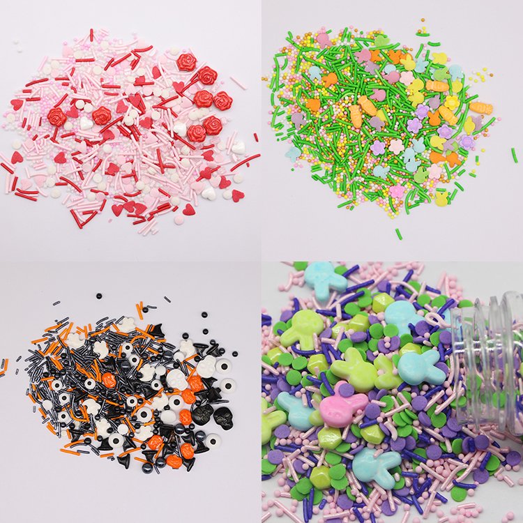 Rose Red Edible Jimmies/Vermicelli sugar sprinkle for Cake Decoration