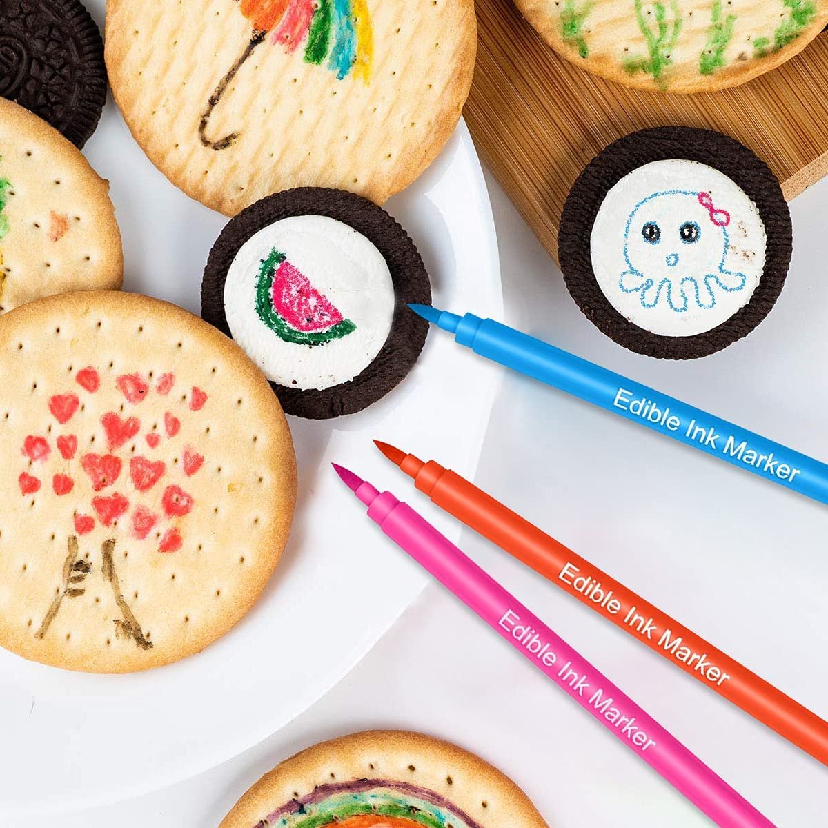 Free Sample Edible Markers Metallic Food Grade Edible Pen Cake Decorating Tools