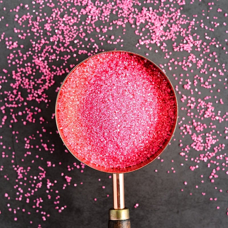 Lovebakery 10 Colors 15 Mesh Natural Shimmer Sugar Crystals Bakery Ingredients For Donuts Cake Decorations Edible Sprinkles