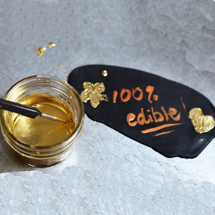 Bakery Decoration Ingredients Edible Luster Dust Gold Food Grade Glitter Powder for Cake Decoration