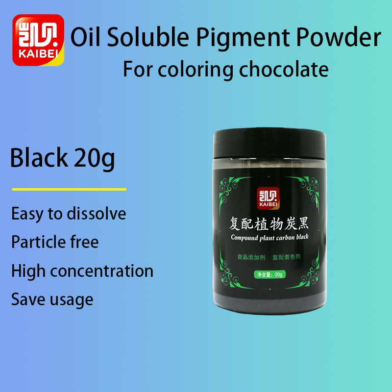15g Black Oil Soluble Food Grade Colorant Set 10 Colors Food Coloring Powder For Chocolate / Macaron