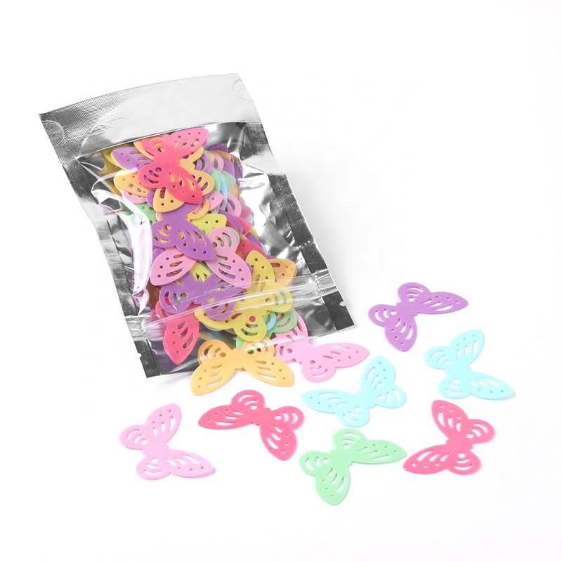 Colourful Bakery Decoration Ingredient Butterfly Rice Paper Edible Wafer Paper Sprinkles for Baking