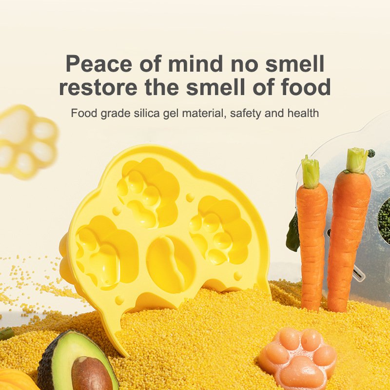 Wholesale Cat Paw Silicone Mold Chocolate Cake Decorating Baking Tool Cute Mold To Improve Baby'S Hands-On Ability