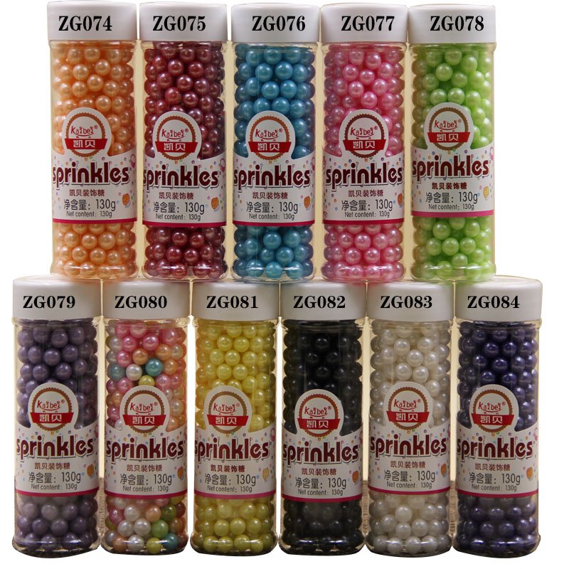 Bakery Ingredients,Candy Sprinkles,Ingredients Sprinkling Cake Metal Gold Edible Sprinkles