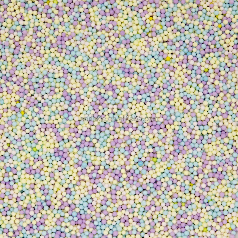 Bright Colorful Bead Sprinkle for Cake Decoration edible various designs sweet sugar newest 2024